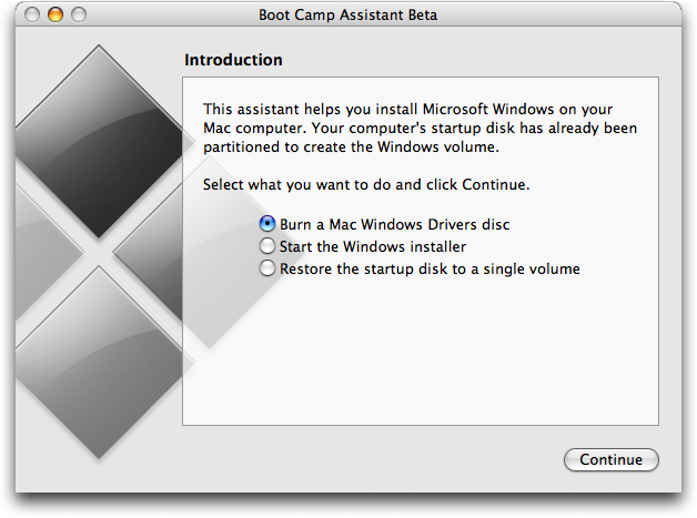 boot camp for mac instructions